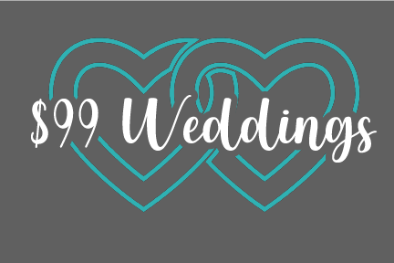 $99 Weddings logo