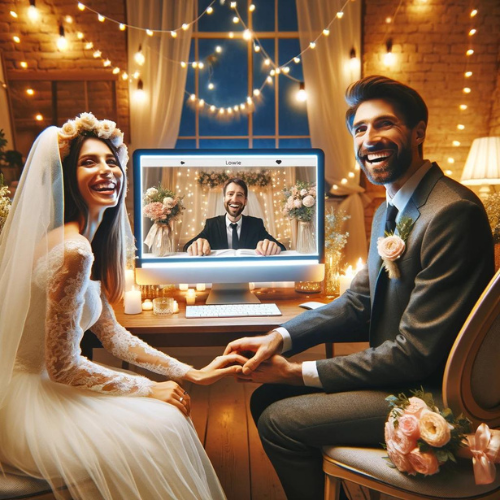 Embracing the Future: Some Advantages of Online Wedding Ceremonies